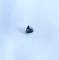 0.5 ct. Natural Deep Green Trillion Tourmaline