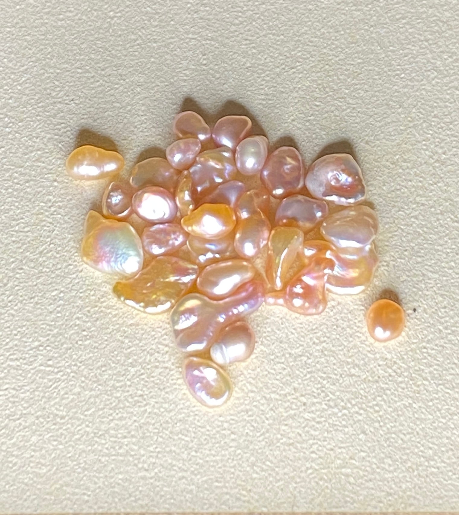 Fresh Water Undrilled Keshi Pearls