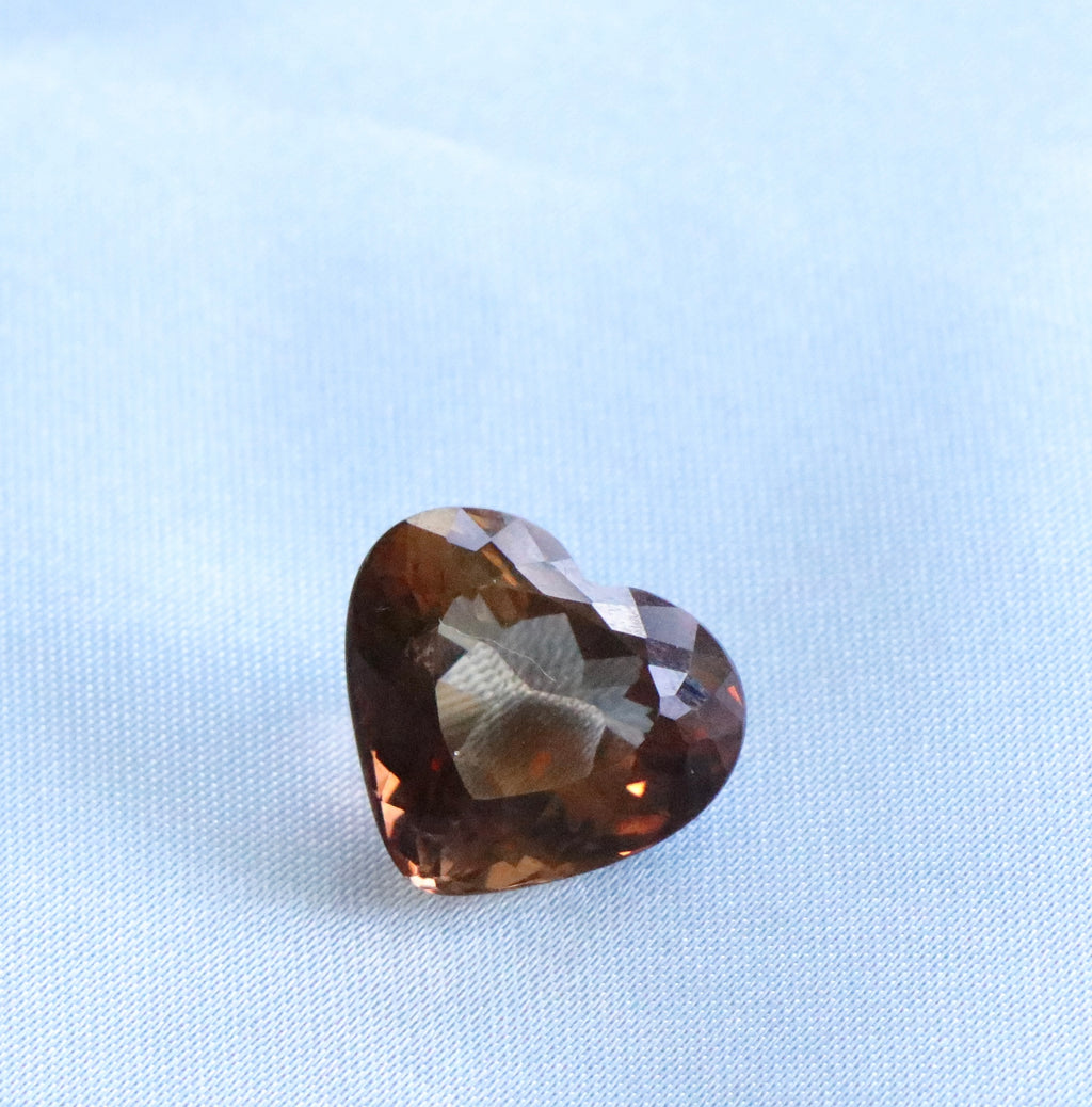 15.01 ct. Heart Champagne Topaz