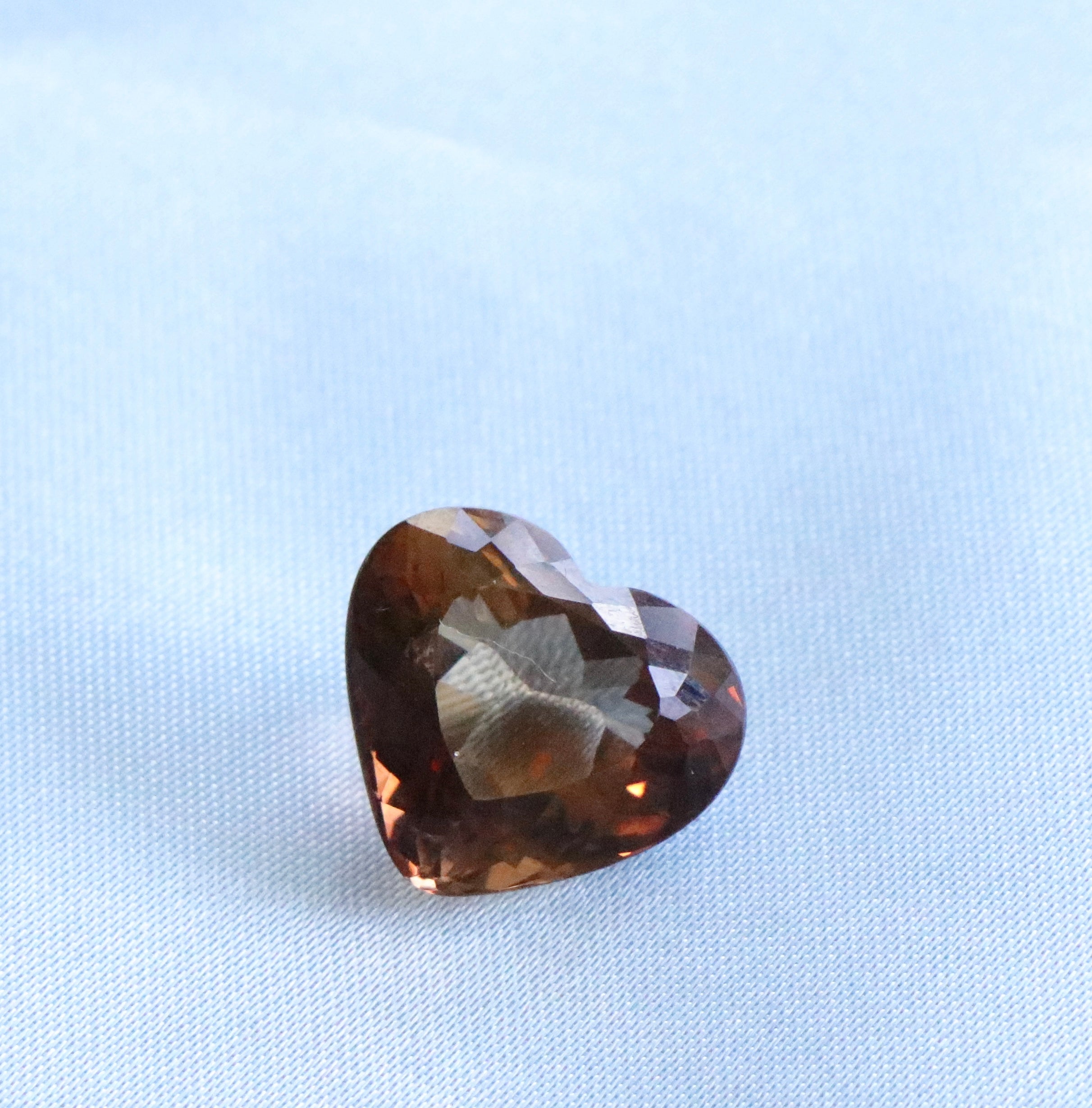 15.01 ct. Heart Champagne Topaz