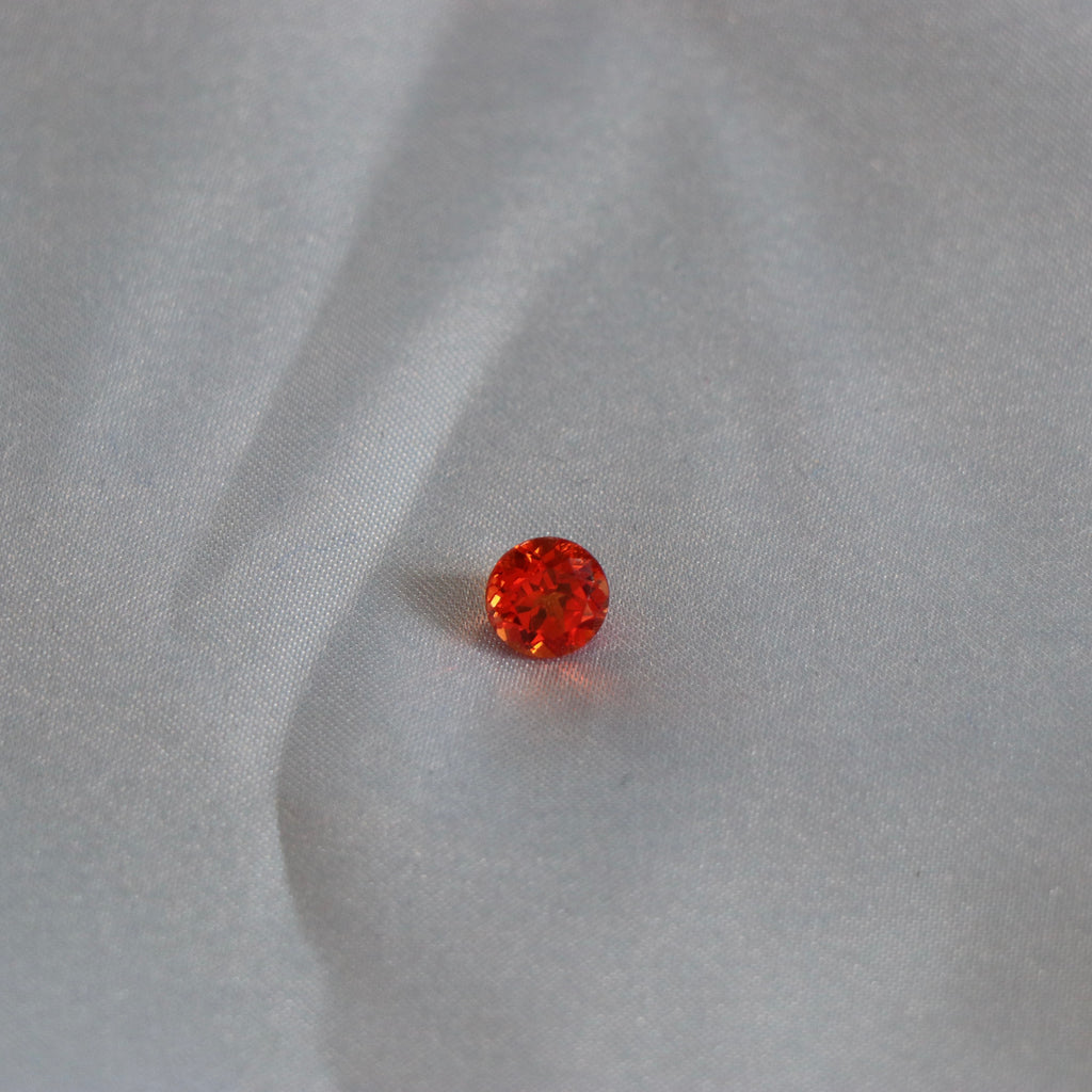2.7ct Lab Grown Round Padparadscha