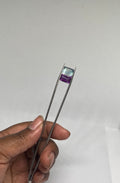 Emerald Cut Bi-Color Flourite