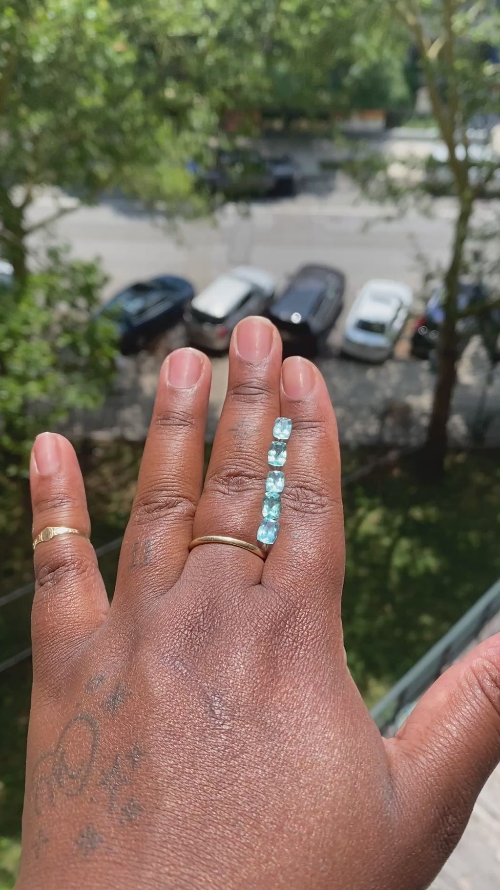 Cushion Cut Apatite