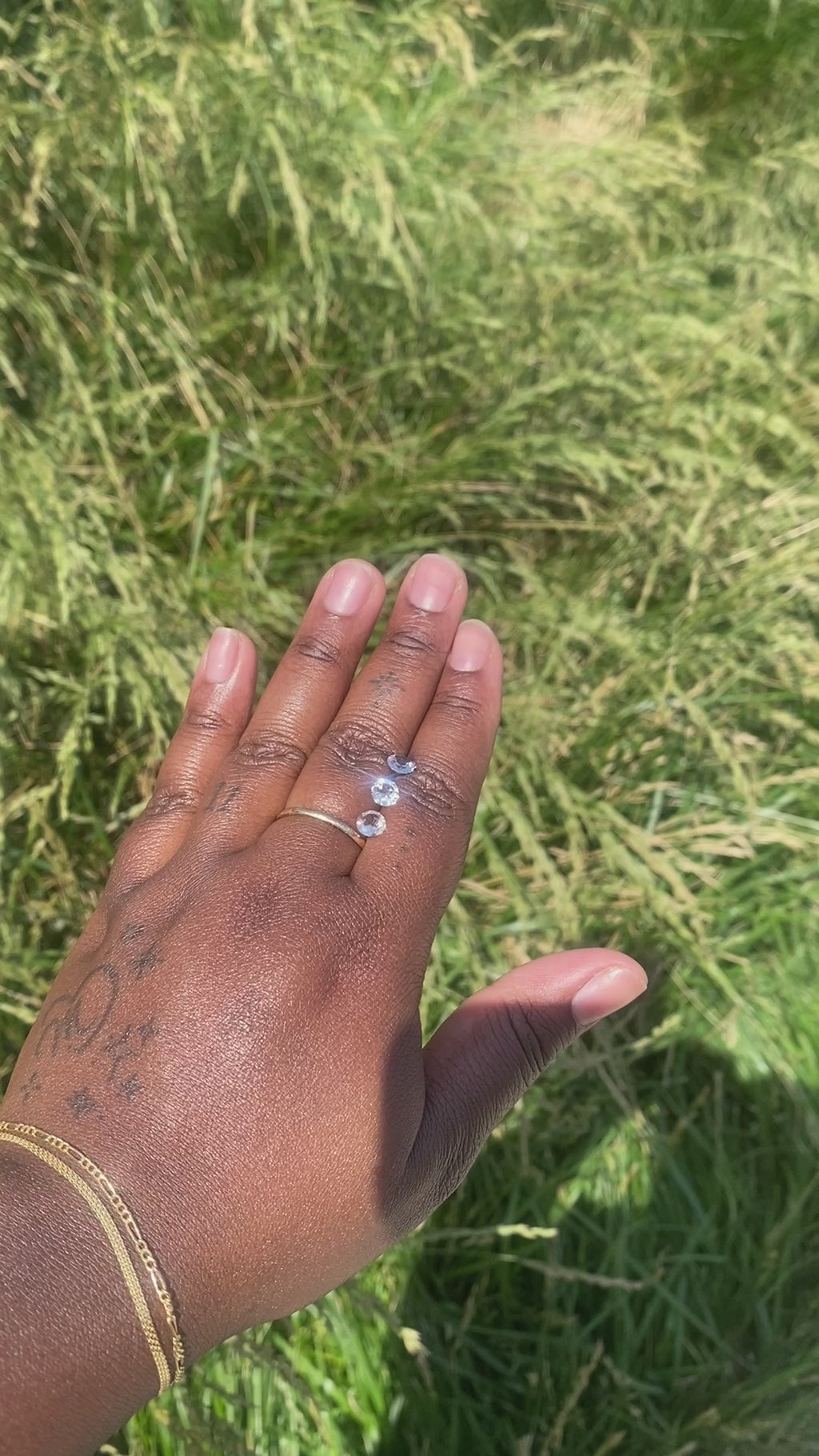 White Topaz Round