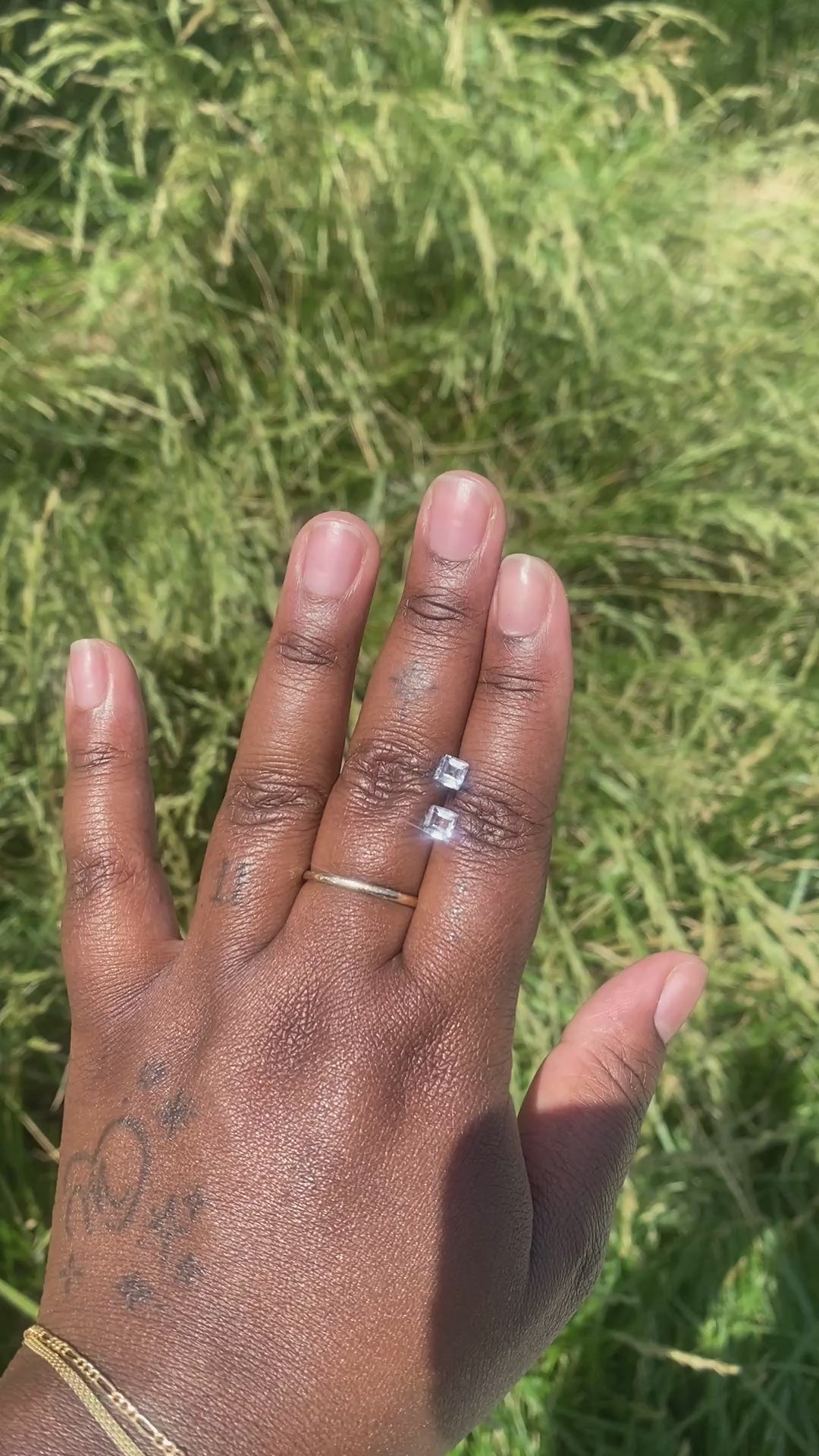 1.3 ct. Natural Princess Cut White Topaz