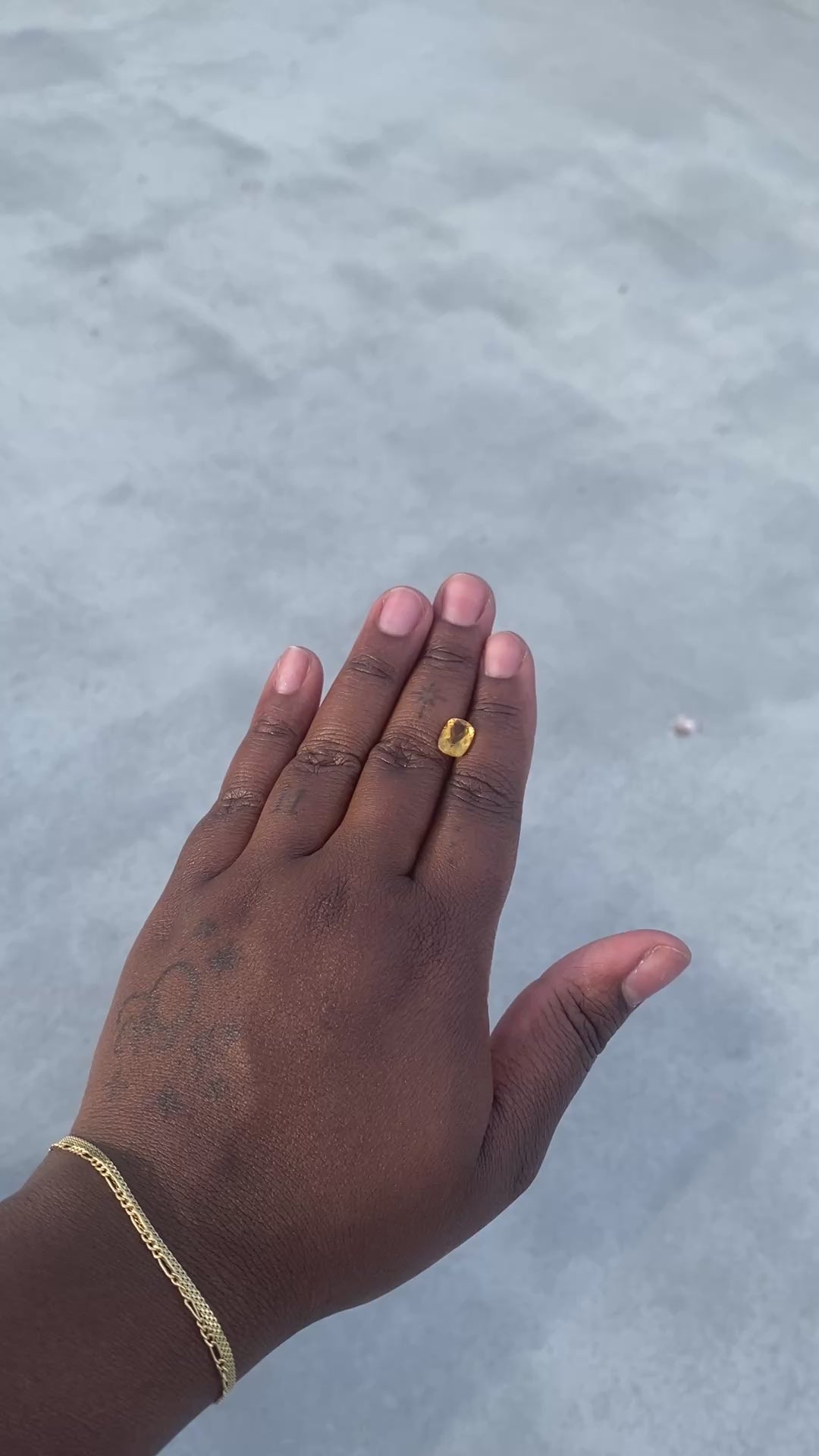 2 ct. Natural Cushion Cut Citrine